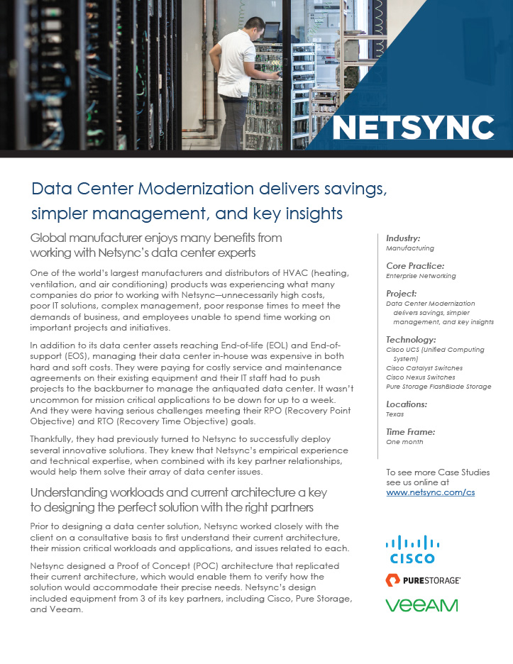 Data Center Modernization